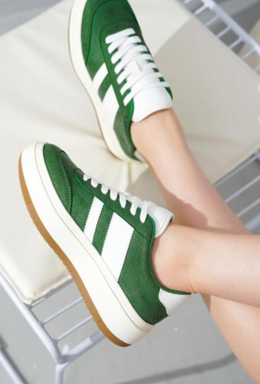 Platform Sneakers NAVIDA GREEN