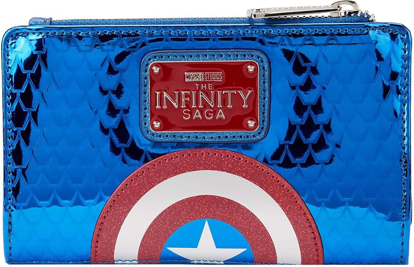 Marvel Shine Captain America Coplay Loungefly Flap Wallet
