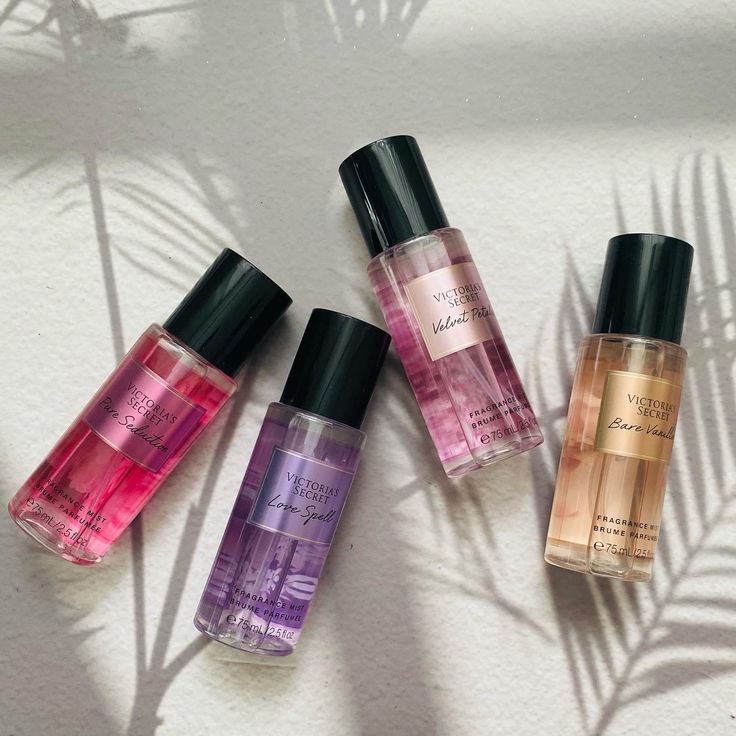 SET DE 4 MINI BODY MIST VS