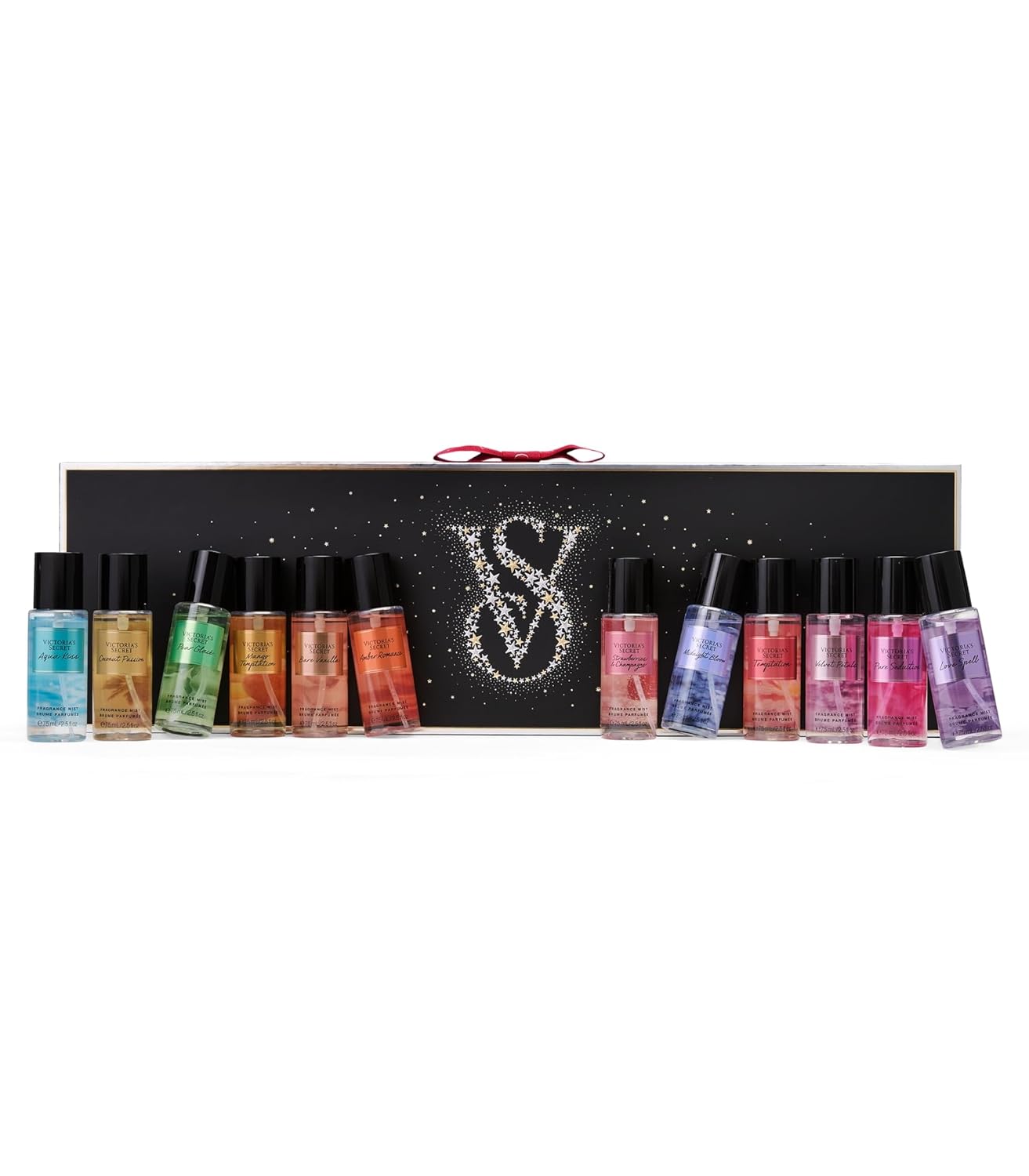 SET DE 12 MINIS BODY MIST VS
